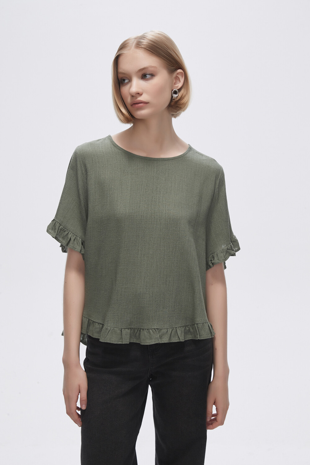 Blusa Abbas Verde Oliva