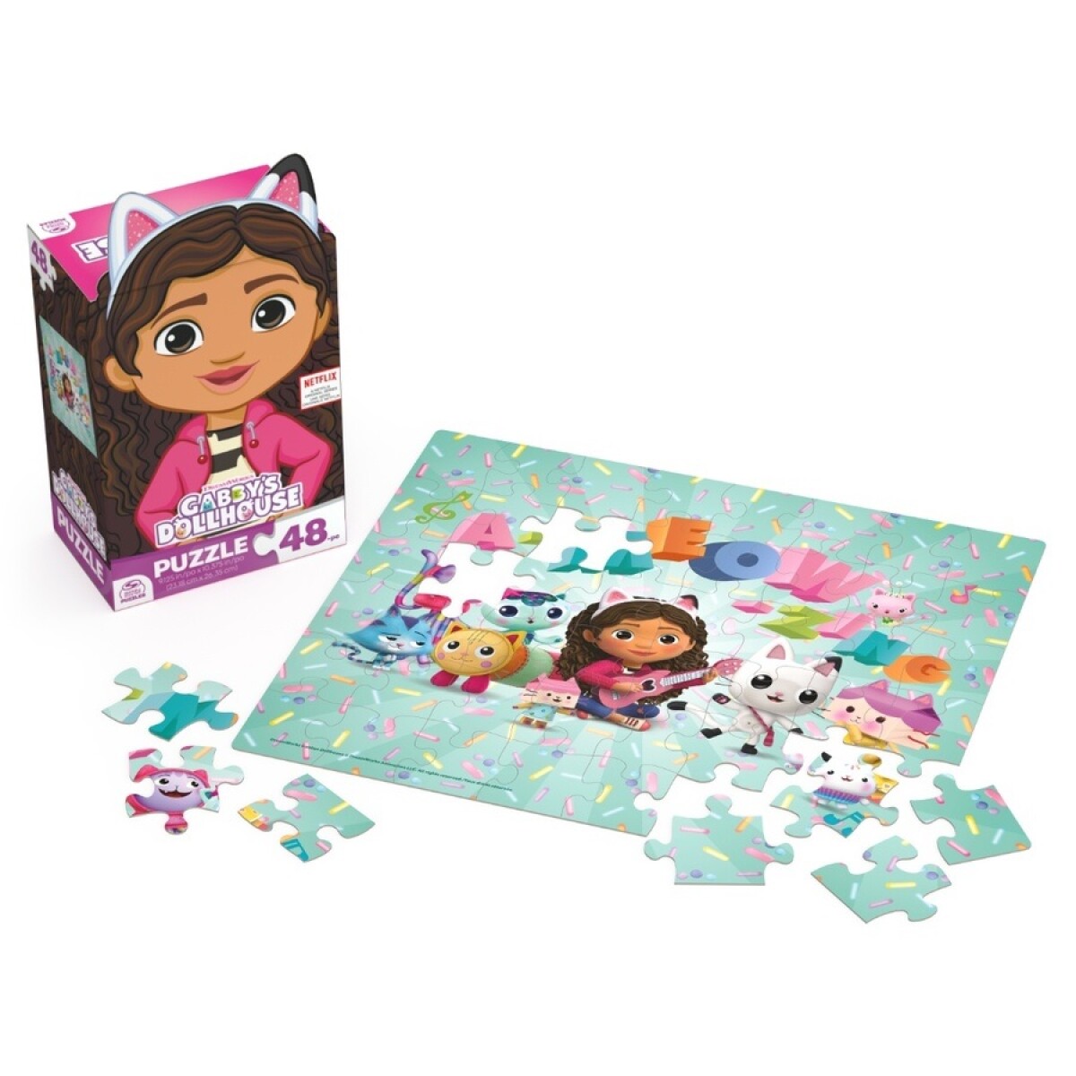 Puzzle Gabby´s Dollhouse 48pcs 