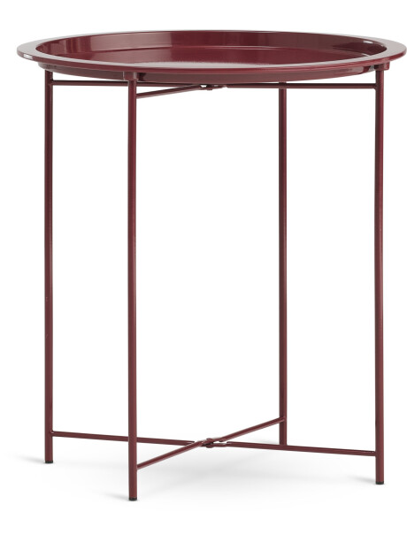 Mesa auxiliar RANDERUP Ø47 bordeaux Mesa auxiliar RANDERUP Ø47 bordeaux