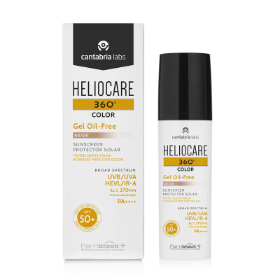 Protector Solar Heliocare 360° Oil Free Tono Beige 50 Ml. Protector Solar Heliocare 360° Oil Free Tono Beige 50 Ml.