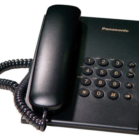 TELEFONO LINEA PANASONIC KX-TS 500 LX1- DE MESA Sin color