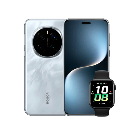 Celular Honor Magic 7 Pro 512GB 12GB 6.8" 5G Gray + Reloj Celular Honor Magic 7 Pro 512GB 12GB 6.8" 5G Gray + Reloj