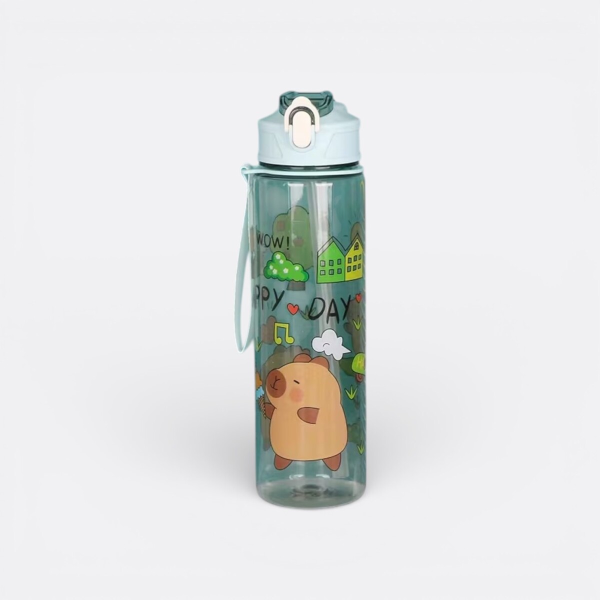 Botella Infantil Estampada De Personajes - Modelo 7 