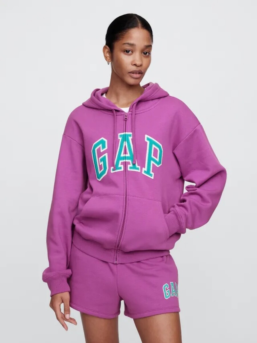 Canguro Con Cierre Logo Gap Mujer - Cattelya Orchid 183223 