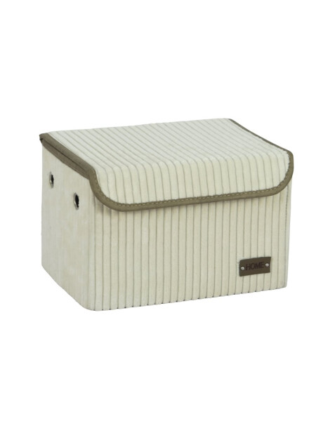 CAJA ORGANIZADOR REC C/TAPA 30X20XH20CM PANA CRUDO CAJA ORGANIZADOR REC C/TAPA 30X20XH20CM PANA CRUDO