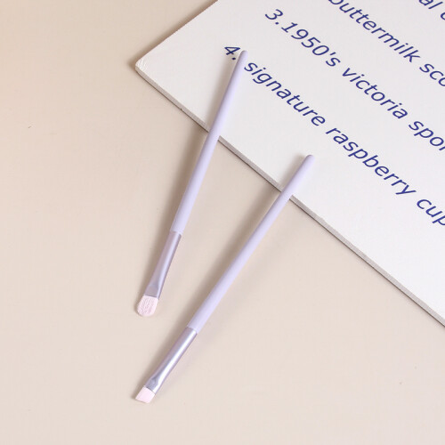 Juego De Brochas Para Ojos - Lila Juego De Brochas Para Ojos - Lila