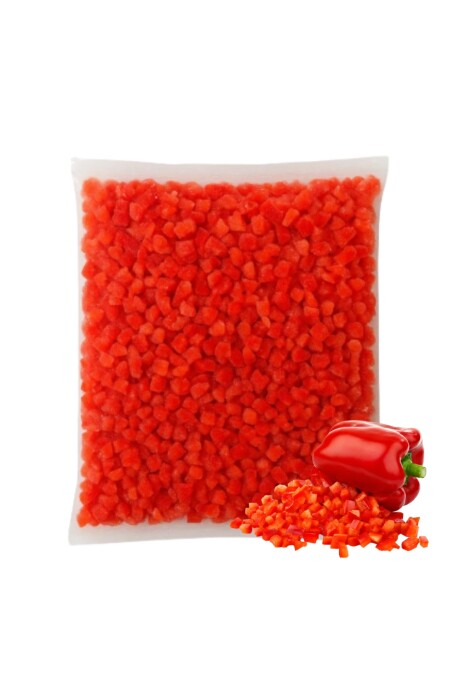 Morron rojo picado - 1 Kg Morron rojo picado - 1 Kg