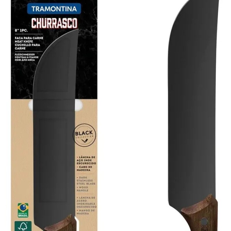 Cuchillo Para Carne Hoja De Acero Inox.-22844/110 -Tramontina Cuchillo Para Carne Hoja De Acero Inox.-22844/110 -Tramontina