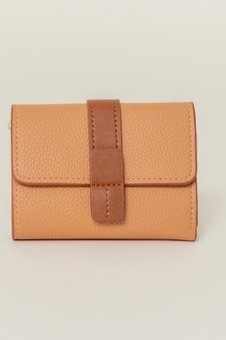 BILLETERA WALLET Tostado