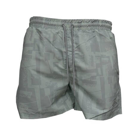 Short Umbro de baño Hombre Printed Verde Gris S/C