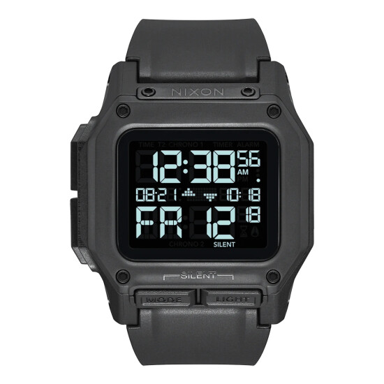Reloj Nixon Deportivo Silicona Negro 0