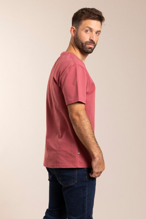 T-SHIRT GOLFOW25 POLANCO Bordeaux