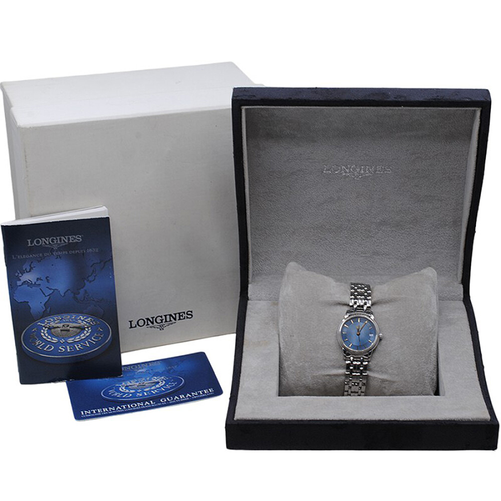 Longines Dama Les Grandes Clasisiques L4.177.4 Quartz 24 Mm Año 2000 Con Caja Y Papeles Longines Dama Les Grandes Clasisiques L4.177.4 Quartz 24 Mm Año 2000 Con Caja Y Papeles