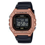 Reloj CASIO W218HM-5BVDF en Resina Negro Esfera 44mm 0