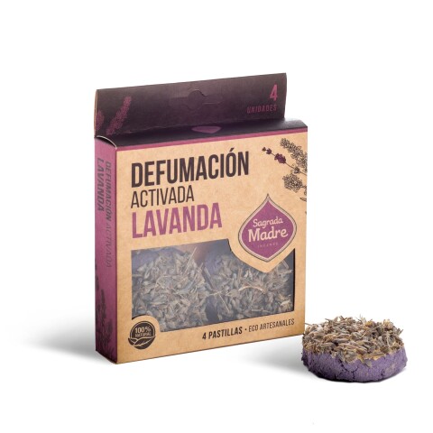 Pastilla Lavanda Sagrada Madre x4 Pastillas Lavanda Sagrada Madr