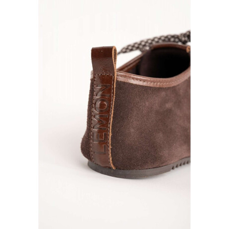 Zapato Gamuza Chocolate
