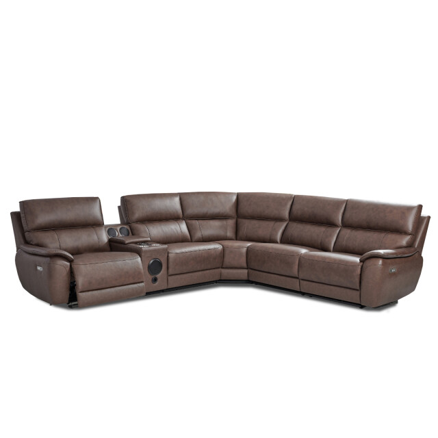 SOFA SILLÓN ESQUINERO RECLINABLE RETRACTIL CON SISTEMA ELECTRICO EN CUERO GENUINO SOFA SILLÓN ESQUINERO RECLINABLE RETRACTIL CON SISTEMA ELECTRICO EN CUERO GENUINO