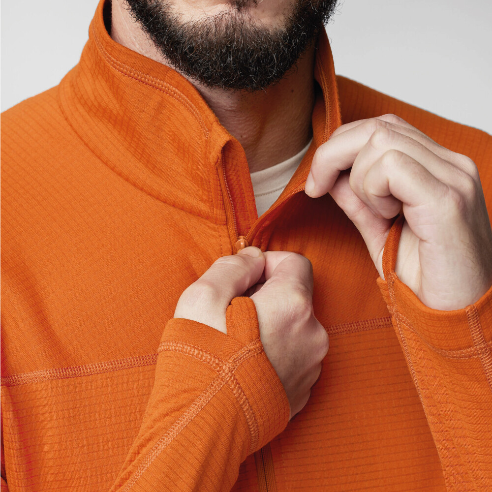 Abisko Lite Fleece Half Zip - Hombre Dark Navy