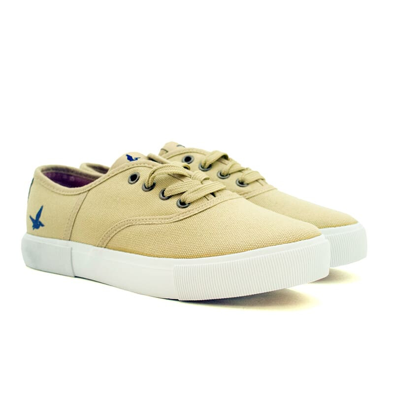 Championes Santa Barbara Palm Beach Cotton de Mujer Beige