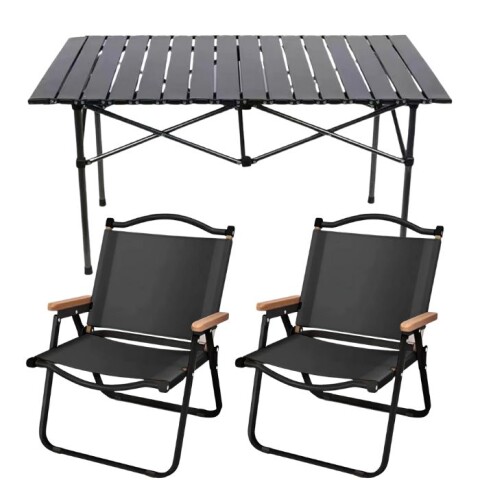 Combo Camping: Mesa Plegable + 2 Sillas Plegables Combo Camping: Mesa Plegable + 2 Sillas Plegables