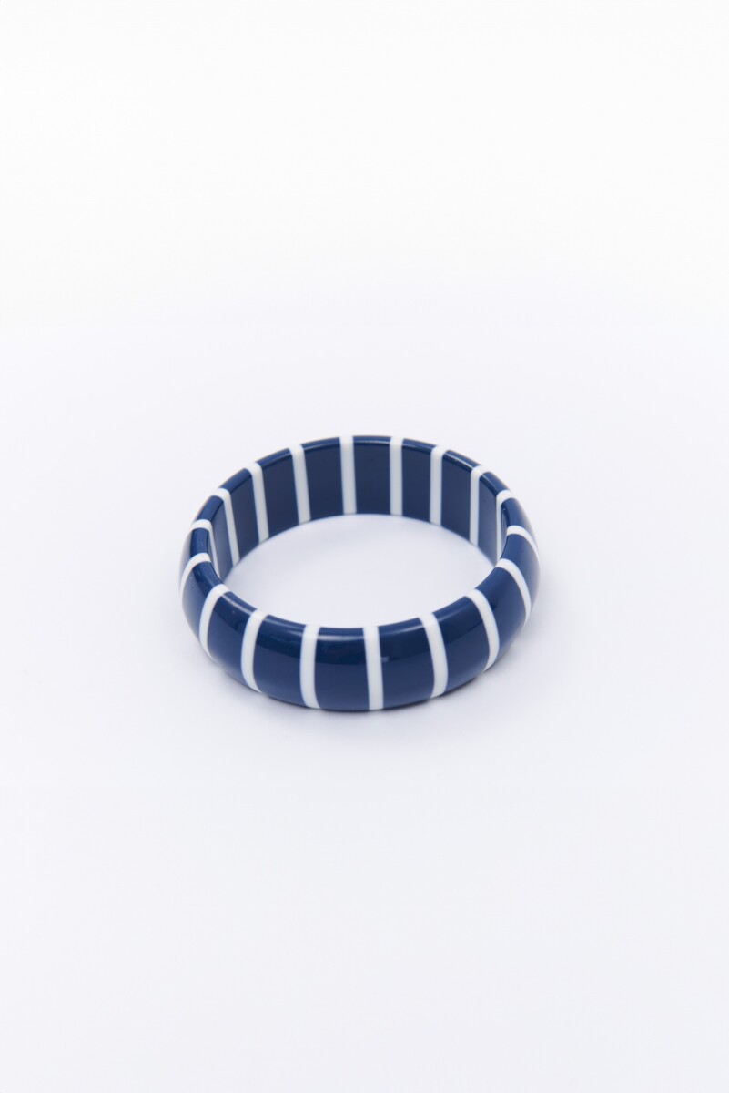 PULSERA RAYAS - AZUL 