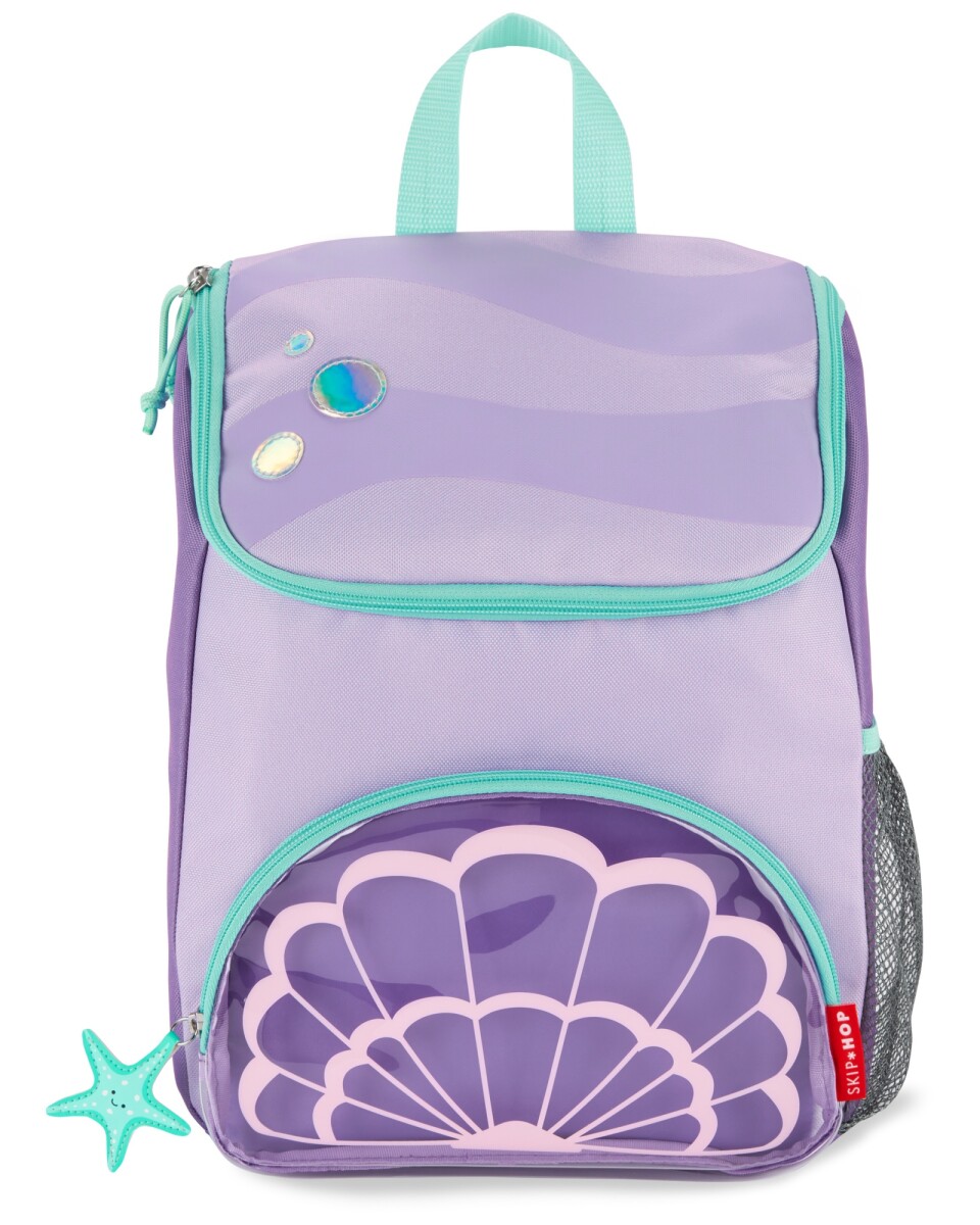Mochila grande, diseño caracola 