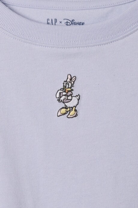 Remera Crop Minnie Niña Jet Stream Blue 337