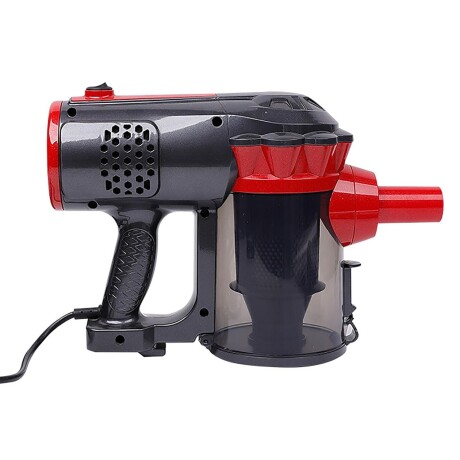 Aspiradora De Mano y Piso 2 en 1 Liviana Potente Negro/gris