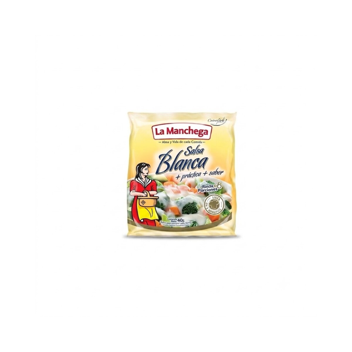 SALSA BLANCA LA MANCHEGA 40G 