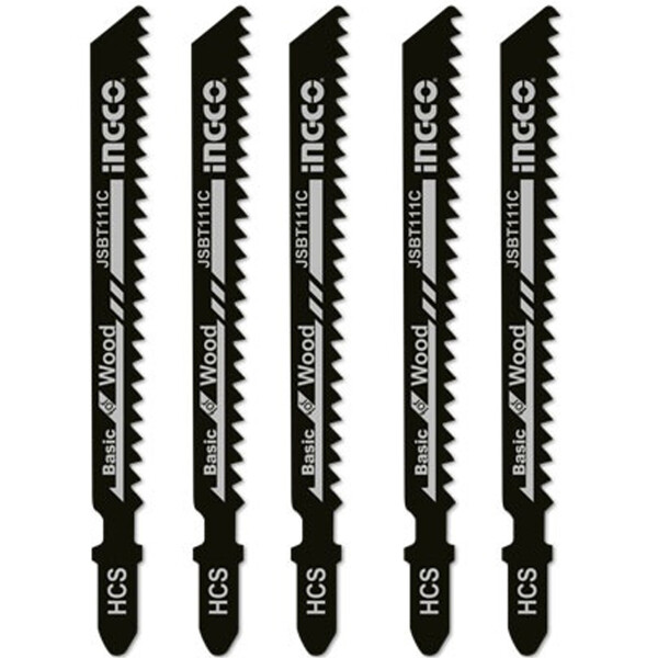 SET X5 HOJAS SIERRA CALADORA P MADERA INGCO JSBT111C SET X5 HOJAS SIERRA CALADORA P MADERA INGCO JSBT111C