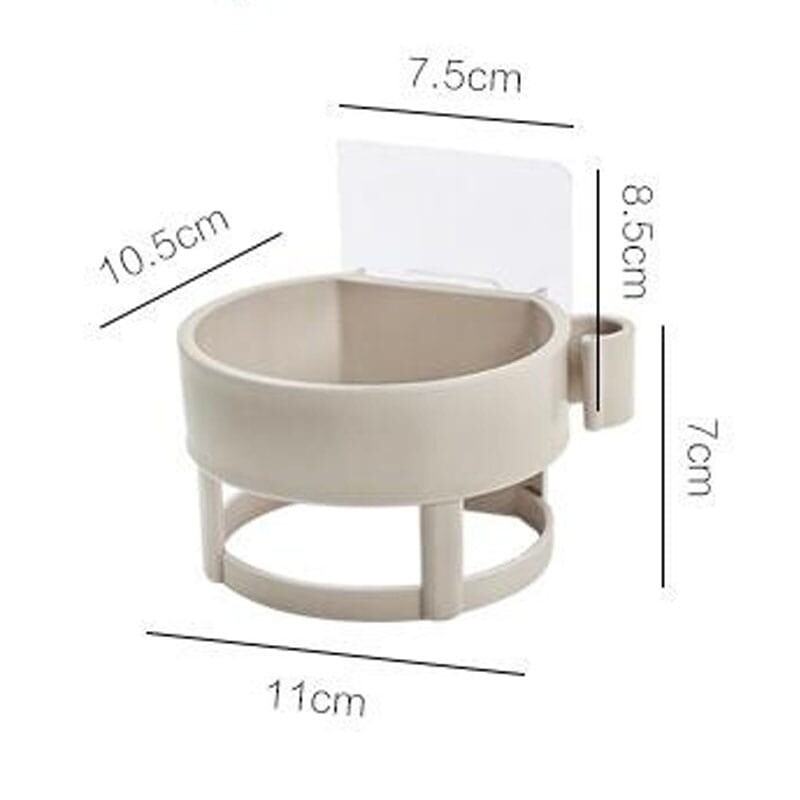 Soporte adhesivo para secador de pelo de pared Soporte adhesivo para secador de pelo de pared