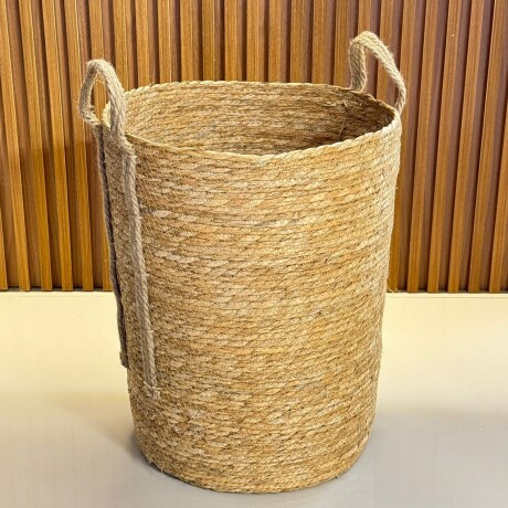 Canasto Cesto Yute Natural Alto 45cm x Ø 37cm Canasto Cesto Yute Natural Alto 45cm x Ø 37cm