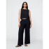 365 LR WIDE LEG - LINEN BASIC BLACK 2