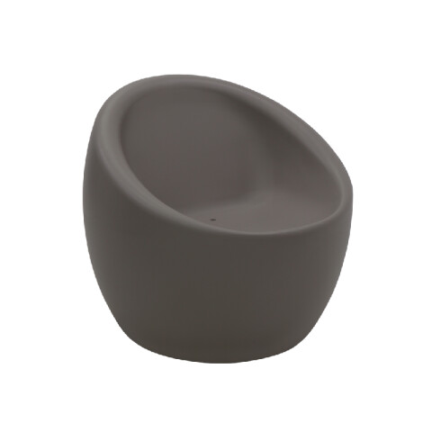 Sillón de polietileno "OCA" simil hormigón -TRAMONTINA TD0698