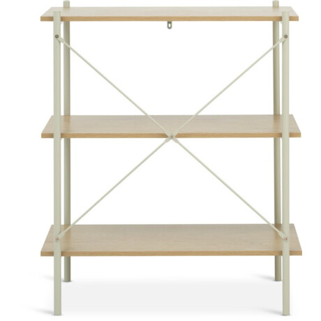 Estanteria Vandborg 3 Estantes Roble/Beige