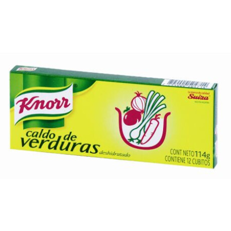 CALDO KNORR X 12U VERDURAS CALDO KNORR X 12U VERDURAS