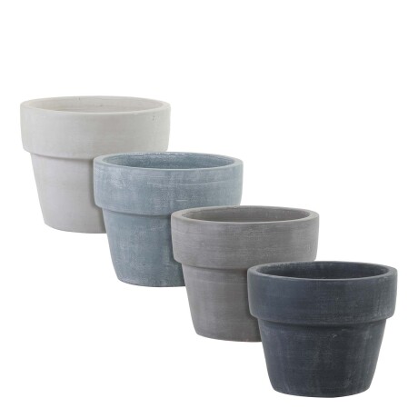 MACETA PLÁSTICO CERAMICA MULTICOLOR 1073303