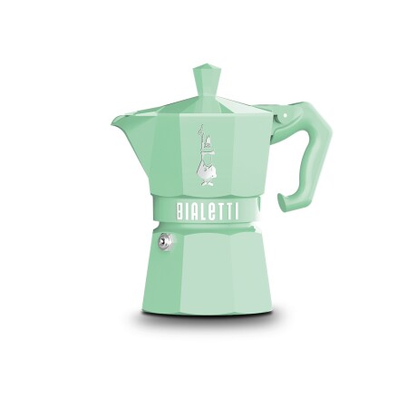 Cafetera Bialetti Exclusive Verde 3 Pocillos (Aluminio) VERDE