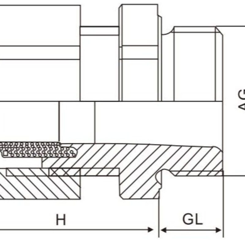 PRENSACABLE PG 16 PRENSACABLE PG 16