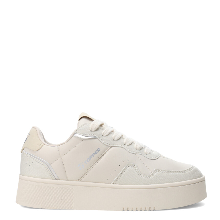 Championes de Mujer Topper Terre Print Beige