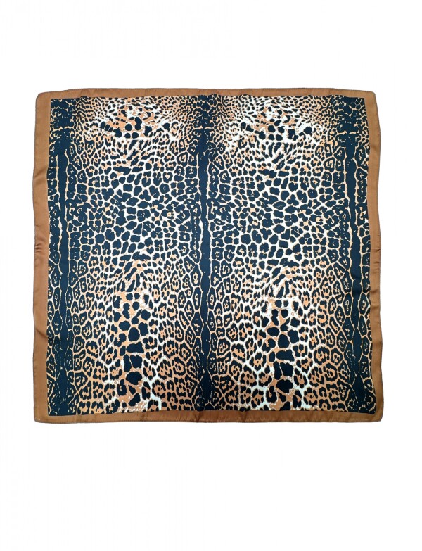 Pañuelo Animal Print MARRON/MULTI