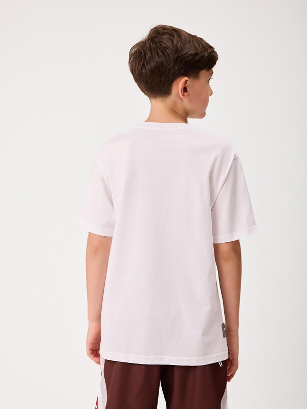 T-SHIRT CAMPODO TEEN RUSTY Blanco