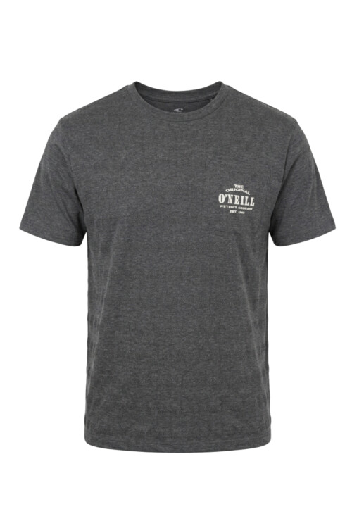 Remera O'Neill Heritage Pocket Series Gris Oscuro