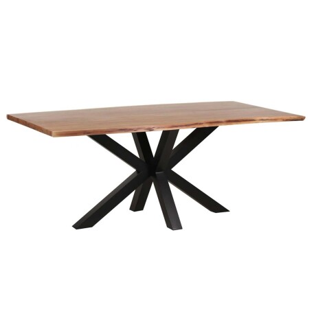 MESA DE COMEDOR MADERA NATURAL-BEIGE NEAT