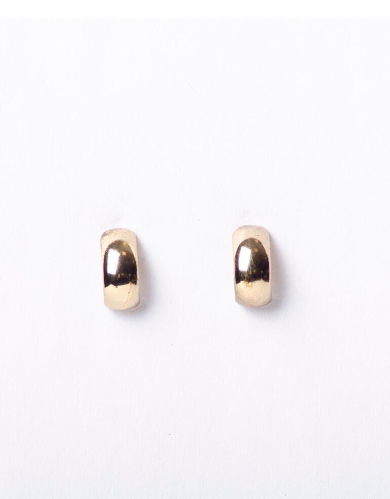 Aros Pasantes Aros Pasantes Metal Bold - Dorado