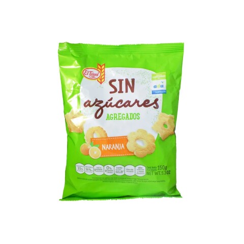 Galletas Dulces De Naranja Sin Azúcar El Trigal Galletas Sin Azucar Naranja