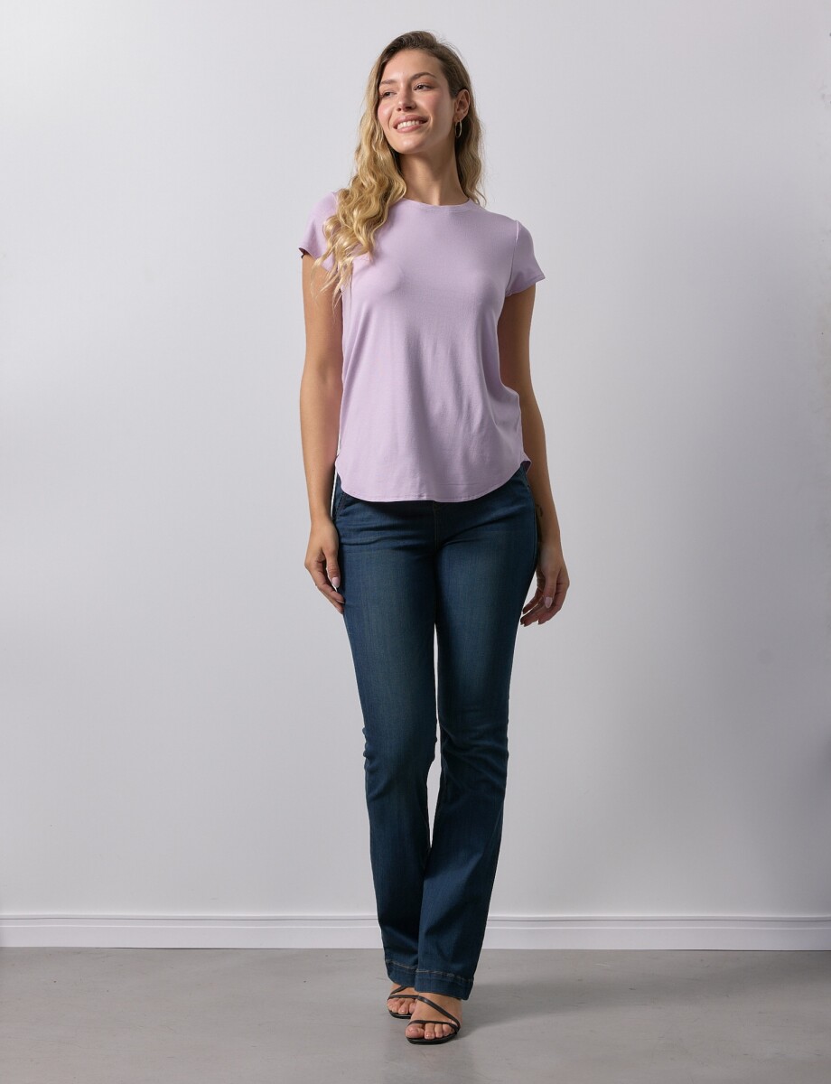 Remera Basica - Lavanda 