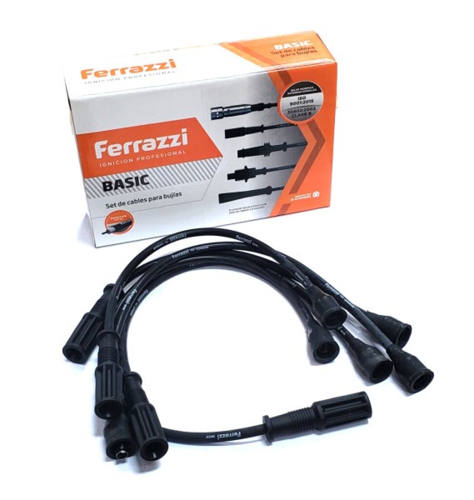 CABLE BUJIA FIAT 128 EUROPA 147 1.1 1.3 UNO 1.0-1.3 FERRAZZI