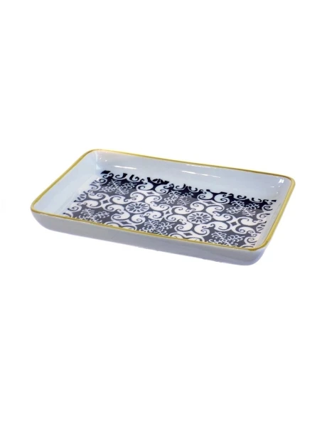 BANDEJA RECTANGULAR 22.5x15CM NAZEN NEGRO BANDEJA RECTANGULAR 22.5x15CM NAZEN NEGRO