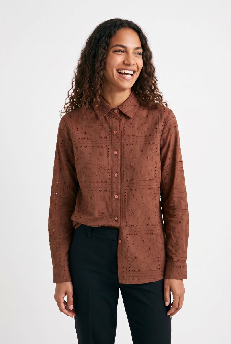 CAMISA TIELA - CELESTE 